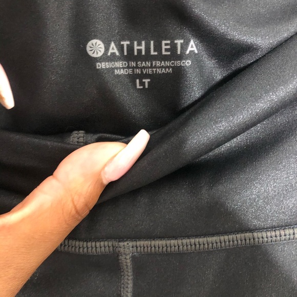 SOLD! Athleta Elation Ultra HighRise Tight Shimmer - Picture 9 of 16